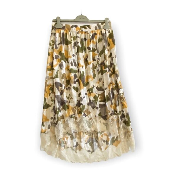 Zadig et‎ Voltaire Joslin Skirt, Camou Print, 42EU/M - Picture 3 of 15